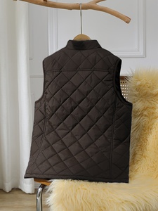 Chaleco Acolchado Impermeable para Hombre, Chaqueta de Invierno Ligera sin Mangas, Transpirable, Acolchada, Cortavientos, Informal - Product Image 2