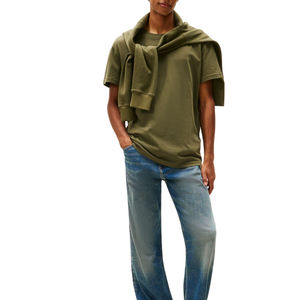 Camiseta Unisex Casual de Manga Corta con Cuello Redondo, 100% Algodón, 230 g/m², de Alta Calidad, Estilo Urbano, Suelta y Resistente - Product Image 3