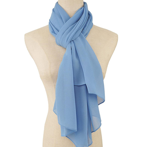 Châle Hijab en Soie Premium Confortable et Léger, Foulards Respirants pour Femme, Mode Pudique, Usage Quotidien, Été, Personnalisable - Product Image 4