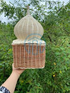 NEW Luxury Handmade Wicker <b>Gift</b> <b>Box</b> for <b>Ramadan</b> Mubarak Sustainable Natural Rattan <b>Box</b> for Arabic Festival Candy and Home Decor - Product Image 3