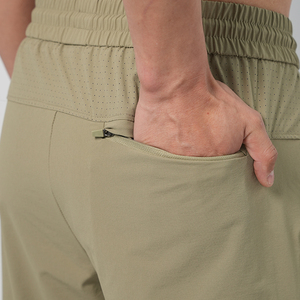 กางเกงวิ่งออกกำลังกายคุณภาพสูง น้ำหนักเบา สำหรับกิจกรรมกลางแจ้ง กางเกงวอร์มผู้ชายแบบสั่งทำทรงหลวม สวมใส่สบาย กางเกงจ็อกเกอร์ - Product Image 3