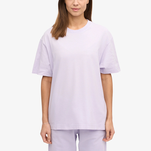 Camiseta Oversize para Mujer, Fabricación Profesional, Color Sólido, Verano, Transpirable, Secado Rápido, Estilo Urbano, Informal, Suave - Product Image 1