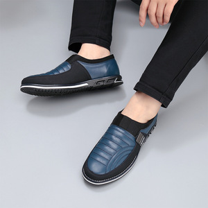 Large Size Trendy All-Match <b>Shoes</b> Slip-On Casual Loafers <b>Elderly</b> Outdoor Driving Loafers Comfort Driving <b>Shoes</b> <b>for</b> Seniors - Product Image 3