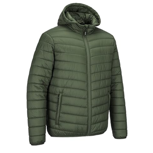 Veste d'hiver matelassée de haute qualité personnalisée pour hommes, veste matelassée pour hommes, taille plus, veste épaisse à bulles - Product Image 3