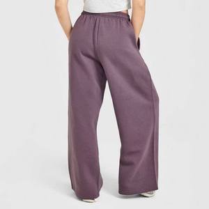 Nouveau pantalon de jogging d'hiver pour femme Nesta Sports, coupe ample et oversize, jambe droite, en molleton de coton, à jambes larges, séchage rapide et respirant - Product Image 2