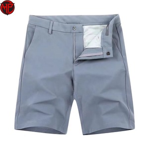 Pantalones Cortos Cargo Transpirables para Hombre con Cierre de Cremallera, Tejidos, Casuales, para Golf, con Bolsillo, Logotipo Personalizado, Secado Rápido, MOQ Bajo, para Exteriores - Product Image 1