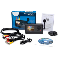 Video Dijital Dönüştürücü Deluxe Sürüm, Bilgisayar Gerektirmez, 2,3 inç LCD Ekran, VCR VHS Hi8 Kamera DVD'lerini Kaydeder