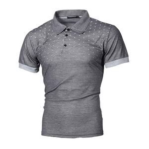 Polo de algodón de alta calidad para hombre, polo con logotipo personalizado para hombre, ropa deportiva informal, Polo de moda callejera para hombre - Product Image 1
