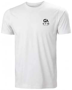 เสื้อยืดโอเวอร์ไซส์ทรงหลวม คอโอเวอร์ คอกลม แบรนด์ GYM ACTIVE คุณภาพพรีเมียม ผ้าริบ 100% คอตตอน สำหรับผู้ชาย รับสกรีนลายตามสั่ง - Product Image 1