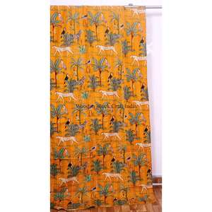 Colchas Kantha Modernas y de Estilo Vintage, Étnicas, Tradicionales, 100% Algodón, Ecológicas, Hechas a Mano, con Estampado Animal, para Uso en el Hogar y Hoteles - Product Image 4