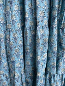 Vestido mini de verano para mujer, con cuello halter, manga corta, estampado floral bohemio hippie, 100% algodón, a precio de fábrica. - Product Image 5