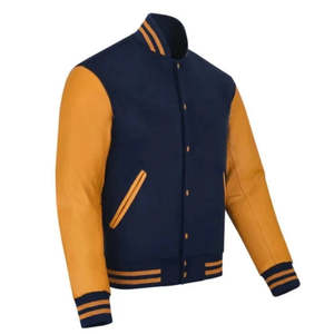Blousons universitaires Street Veteran, blouson d'hiver Letterman 100% laine/cuir, blouson universitaire en vente en ligne à prix réduit - Product Image 2