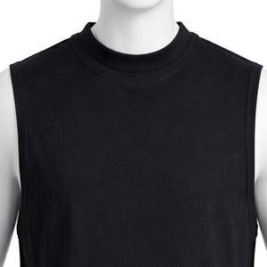 2026 New <b>Men</b> Muscle <b>Vest</b> Sportwear Running Sports Cotton Sleeveless T Shirt O-neck Plain Tank Top Bodybuilding Fitness Clothing - Product Image 4