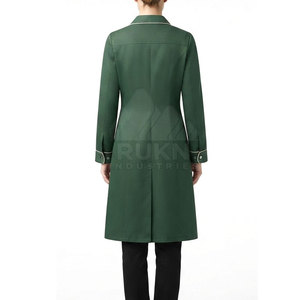 Nouvelle arrivée, blouse de laboratoire à manches longues en coton 100% tricoté pour médecins, infirmières, étudiants, personnels de santé, haute qualité - Product Image 6