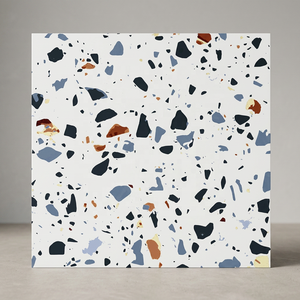 Carreaux de céramique à l'encaustique faits main Finition terrazzo 400x400mm Fabriqués au Vietnam Carreaux de sol en céramique 16x16 pouces - Product Image 2
