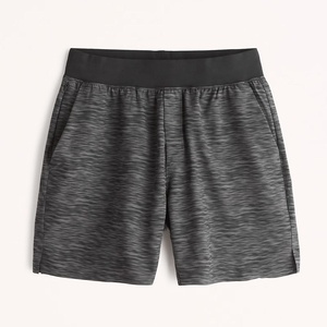 Mens Workout Athletic Cargo Shorts Front Logo Spandex/Polyester Canvas Fabric Quick Dry Mid Waist Drawstring Closure Formal - Product Image 1