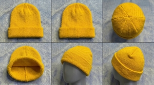 Comfortable <b>Winter</b> Beanie Durable Knit Design Soft Fabric Flexible Fit Casual Outdoor Warm <b>Hat</b> Daily - Product Image 6