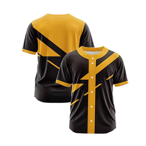 Camiseta Deportiva Personalizada con Franjas, de Secado Rápido y Transpirable, con Nombre y Número, para Uniforme de Equipo - Product Image 6