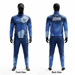 TAISON SPORTS Traje de Voleibol de Forro Polar de Poliéster/Nylon de 300g, Ecológico, de Secado Rápido, Impermeable, con Capucha y Cremallera Completa - Product Image 1
