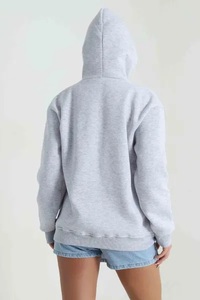 Unique Design Waterproof Breathable Plus Size Pullover Oversize Solid Eco-Friendly Plain Dyed <b>Long</b>-<b>Sleeved</b> Autumn Casual Woman - Product Image 2