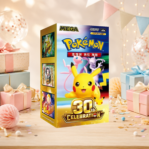 กล่องบูสเตอร์สะสมโปเกมอนเวอร์ชั่นเกาหลี ฉลองครบรอบ 30 ปี M6a สำหรับร้านขายอุปกรณ์งานอดิเรกและผู้ค้าปลีก - Product Image 2
