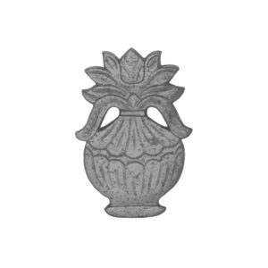 Panel de Barandilla de Balcón de Aluminio Purna Kalash, Inserto de Cerca de Hierro Fundido con Urna Sagrada, Barandilla de Lujo para Villa, Mini Medallón con Diseño de Néctar - Product Image 6