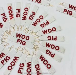 Aggies Cougars Custom Logo <b>Strap</b> Handmade <b>Adjustable</b> Crossbody Bag Replacement Purse Decorative Embroidery Vintage Bag Hanger - Product Image 3