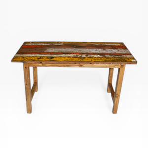 Rustic Teak Wooden <b>Console</b> <b>Table</b> Eco-Friendly Handmade Durable <b>Storage</b> Living Room Entryway Apartment Hotel Home Furniture - Product Image 1
