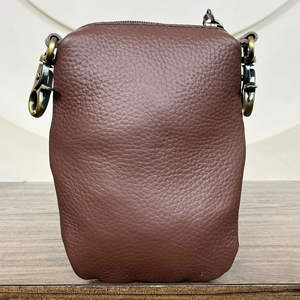 Premium Hand Tooled Cow Leather Waist <b>Bag</b> New Western Style Handcrafted Floral & Turquoise Concho Designer Mobile <b>Bag</b> for Women - Product Image 5