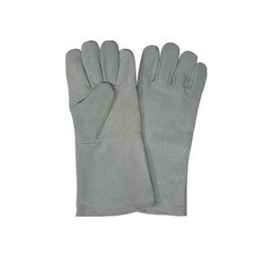 Gants de soudage en cuir de qualité supérieure, résistants à la chaleur et aux flammes, antistatiques, antidérapants, flexibles, professionnels pour le soudage MIG TIG - Product Image 4