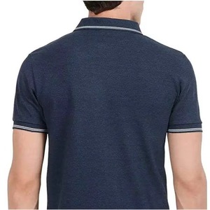 Polos de Hombre de Alta Calidad con Logotipo Personalizado, 100% Algodón, Ropa Deportiva Casual, Moda Urbana, Polos de Marca Sólida, MOQ Bajo - Product Image 6