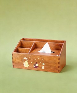 Elegant Wooden Tissue <b>Paper</b> Box Case for Desktop - Product Image 4