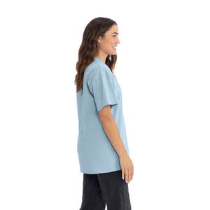 NEXT Level Woman เสื้อยืดคอวีแบบสามส่วนสำหรับผู้หญิงเสื้อทรงว่างเปล่าเสื้อสามส่วนผสมผสานใส่ได้ทั้งชายและหญิง - Product Image 3