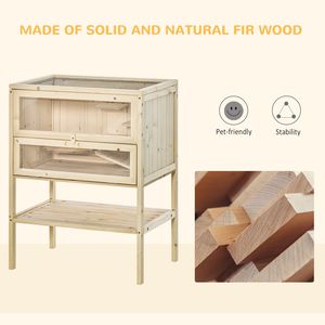 Modern Style <b>Small</b> Medium Pet Cage for Breeding <b>Small</b> Animals Outdoor Indoor Use Animal Pattern Made Steel Glass PP Material - Product Image 6