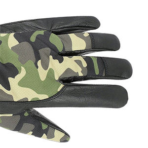 Gants de travail en cuir de chèvre de qualité supérieure pour la sécurité industrielle, avec poignets élastiques, pour hommes adultes. - Product Image 3