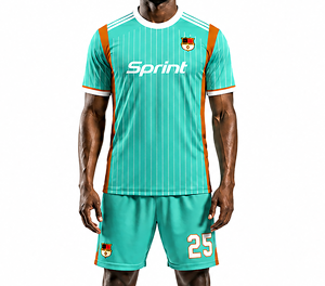 Professional Services Wholesale Premium Quality Custom Soccer Uniform Short Sleeves Breathable Quick Dry Fabric Unisex Adult - Product Image 6