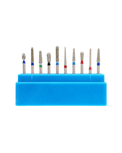 ชุดดอกสว่านเพชร Surtechs FG รุ่น FG102 สำหรับเตรียมฟันกราม 10 ชิ้น อุปกรณ์ทันตกรรม - Product Image 1