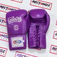 Gants de boxe Fairtex personnalisés, logo sur mesure, gants de Muay Thai Fairtex à lacets, gants Fairtex ODM
