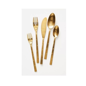 Modern Stainless Steel <b>Flatware</b> Set Mirror Polish Durable Construction Dishwasher Safe Lightweight NQH-11,012 Model Household - Product Image 5