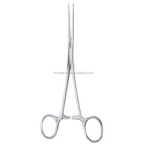Pinces à artères Bainbridge droites/courbées A-1 VERITAS de qualité supérieure, instruments chirurgicaux en acier inoxydable |   porte-aiguille - Product Image 1