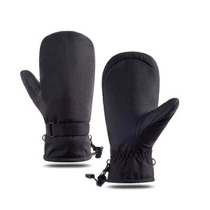 Gants de ski en cuir pleine main pour l'extérieur, super qualité, prix abordable, design personnalisable, matériau chaud et durable pour l'hiver - Product Image 1