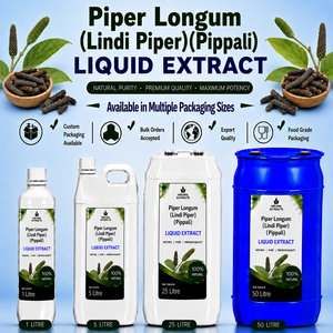 Extracto Líquido de Piper Longum, Suplemento Herbal Natural, Extracto Oral, Empaque Personalizado, Suministro a Granel - Product Image 1