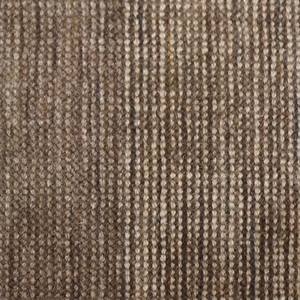 Tapis en laine rayé marron Horizon Noyer, tufté à la main, écologique, antidérapant, minimaliste, ton sur ton, pour salon et hôtel - Product Image 4