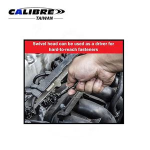 Jeu de clés à cliquet à tête pivotante TAIWAN CALIBRE 3 pièces 1/2" 1/4" 3/8" à commande manuelle OEM Garantie 1 an - Product Image 6