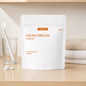 ยาสีฟันแบบเม็ดพกพา รสส้มเจจู จากโอเรียม สำหรับสุขอนามัยช่องปาก - Product Image 1