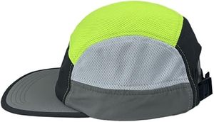 Gorra de Béisbol Unisex de 5 Paneles, Tejido de Malla Transpirable, Impermeable, Ajustable, Color en Contraste, para Deportes al Aire Libre y Running - Product Image 5