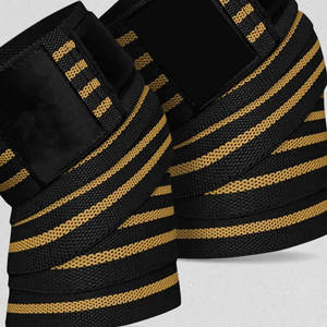 Bandes de compression élastiques réglables pour genoux de powerlifting – Soutien sportif pour la musculation et la sécurité en salle de sport - Product Image 6