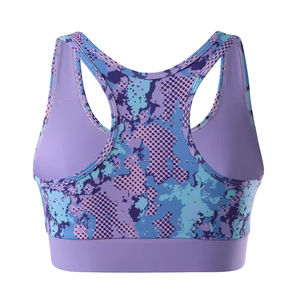 Sujetador Deportivo Sublimado para Mujer, Tejido Suave, Completamente Soportador, Estampado Personalizado, Material 7% Spandex y 93% Poliéster - Product Image 4