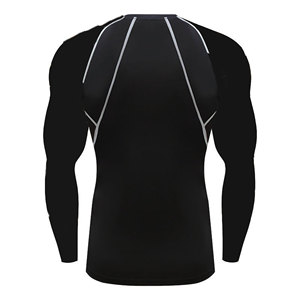 Camiseta de Compresión Deportiva para Hombre, Manga Larga, para MMA, Gimnasio y Entrenamiento al Aire Libre, Camiseta de Compresión Personalizada para Hombre - Product Image 3