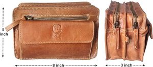 Maletín de Cuero Genuino de Alta Gama Personalizado para Portátil, Estilo Vintage para Hombre, Bolso de Hombro para Negocios, de Lujo, con Cierre y Forro de Algodón - Product Image 6